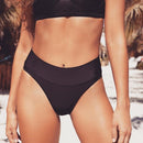 Wholesale Bikini Bottom High Waist Bikini Shorts Tankinis Sporty Panty Solid Candy Color Swimwear Bathing Suit Beach Swim Briefs