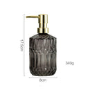 New Arrival Bathroom Accessories Glass Soap Bottle Dispenser Lotion Bottle Press-type Hand Sanitizer Bottle Foam Pump Bottles