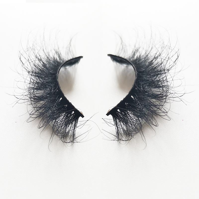 25 mm Mink Eyelashes Fake Lashes 5D False Eyelash Dramatic Eye lash Vendor Wholesale Makeup Maquiagem Custom Private Packaging