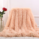Soft Warm Bedding Throw Blanket Plush Fluffy Faux Fur for Bed Cover Sheet Throw Home Decoration Comfortable Blanket