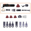 LOMVUM Power Renovator Cordless Oscillating 12V Woodworking Tools DIY Home Oscillator Multi Cutter Electric Trimmer Blade
