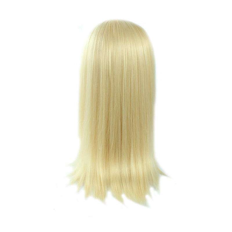 Attack on Titan Krista Lenz Christa Short Blonde Kyojin Renz Heat Resistant Synthetic Hair Cosplay Costume Wig