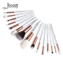 Jessup Beauty Makeup Brushes Kit 15pcs Natural-synthetic Hair pinceau maquillage Blending Powder Liner Cosmetics Tool T222