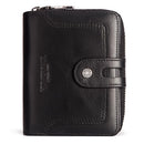 2022 Men Wallet Genuine Leather Purse Male Rfid Short Clutch Multifunction Storage Bag Coin Purse Luxury Card Bags High Quality