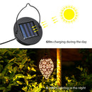 Luz solar LED Linterna Guirnalda Luz de jardín impermeable Colgante Luces de hadas al aire libre para lámpara solar Guirnalda Decoración de jardín