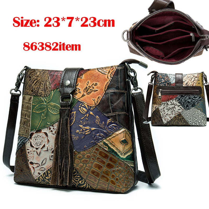 WESTAL, bolso de hombro para mujer, bolso de mujer, bolsos de cuero genuino, bolsos cruzados de diseñador para mujer, bolsos de mano para mujer 86381