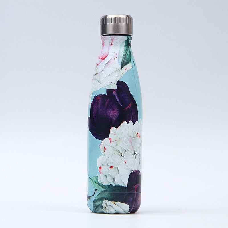 LOGO Custom Stainless Steel Bottle for Water Thermos Vacuum Insulated Cup Double-Wall Travel Drinkware Sports Flask