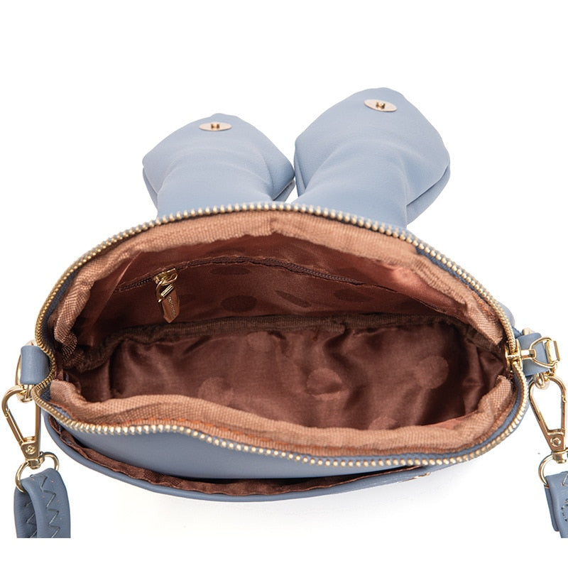 Fashion Summer Small Shoulder Bags Women Cute Rabbit Design Soft Leather Ladies Messenger Bolsa Sac Female Crossbody Bag NEW