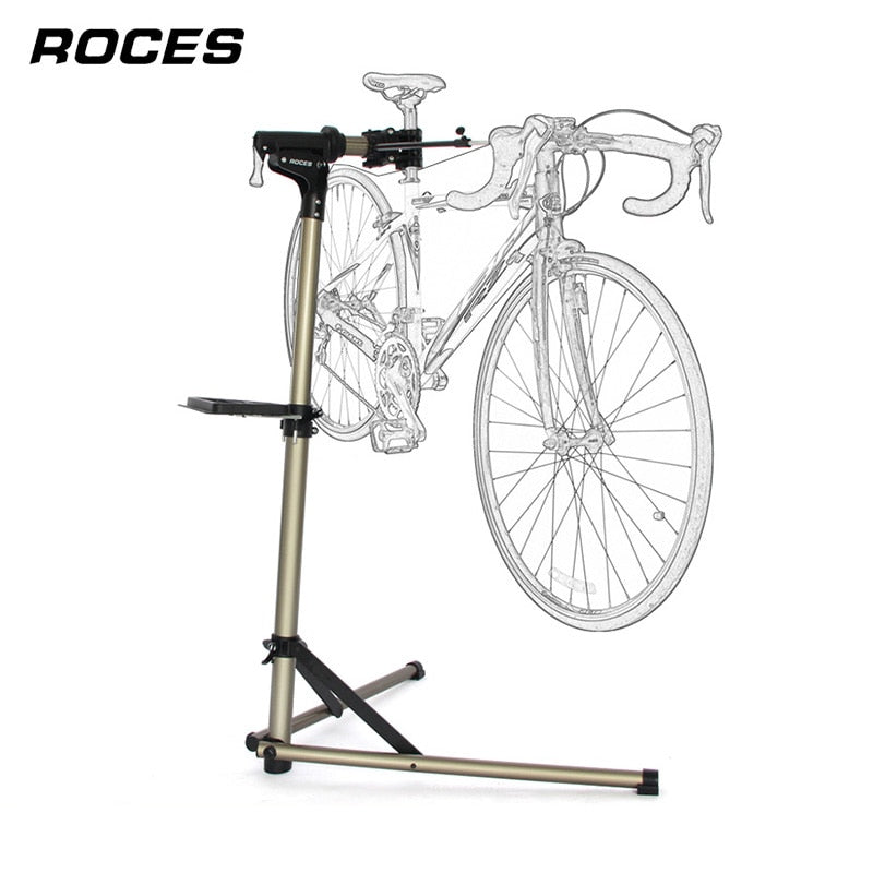 Adjustable Foldable Bicycle Rack Professional Aluminum Alloy Bike Repair Stand  Professional Bicycle Repair Tools Cycling Bike H