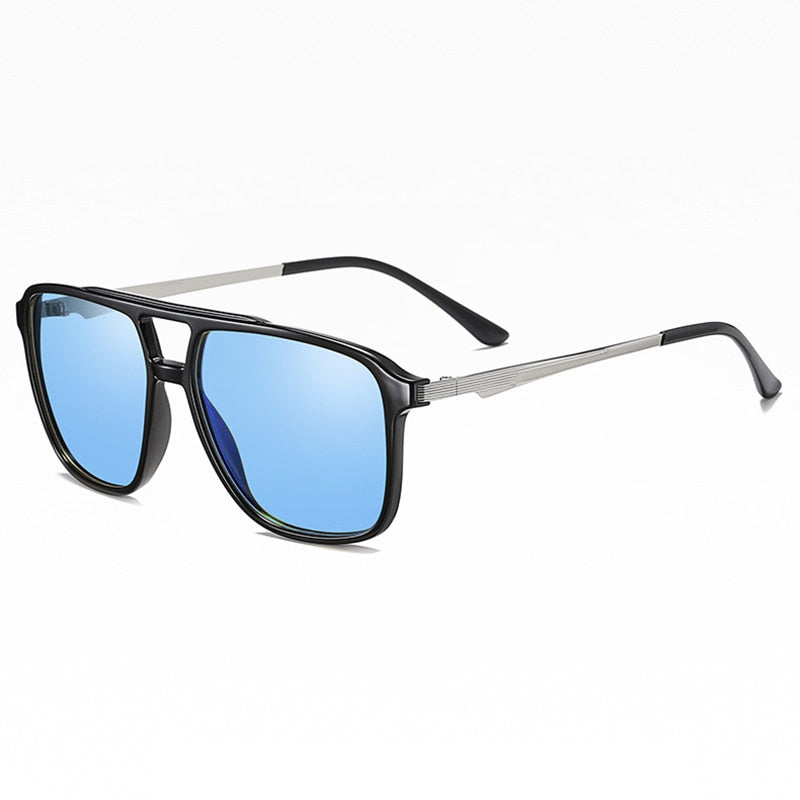 KEITHION Polarisierte Mode-Sonnenbrille für Herren und Damen, quadratisch, Sportbrille, Herren, Fahrbrille, Damen-Sonnenbrille, UV400-Schutz