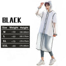 Man Raincoat Transparent Waterproof Ladies Rain Coat Women Windproof Single-person Rainwear Impermeable Environmental Travel
