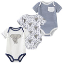 3 PCS/LOT Newborn Baby Clothing 2021 New Fashion Baby Boys Girls Clothes 100% Cotton Baby Bodysuit Short Sleeve Infant Jumpsuit