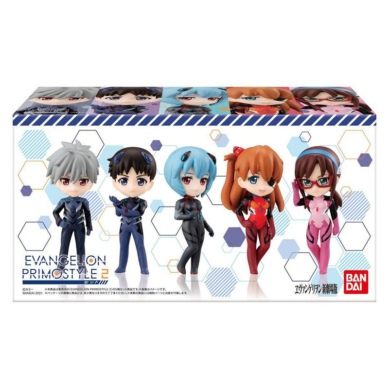 Original EVA Gashapon Anime figura de acción juguetes puedes avanzar 2:22 Nagisa Ayanami Rei Asuka Langley Makinami PVC ABS juguete muñecas