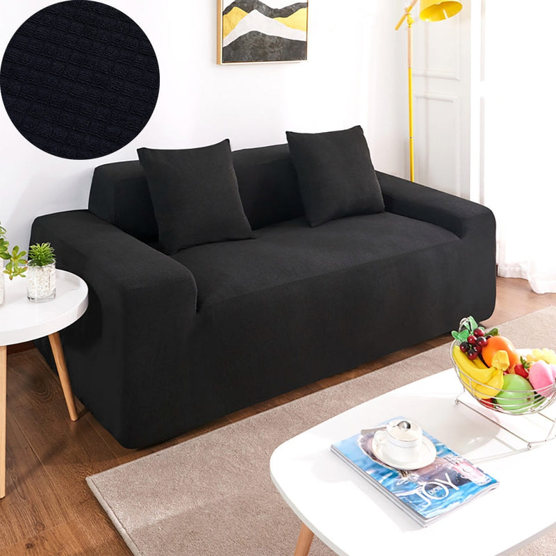 Sofabezug aus superweichem Polarfleece-Stoff, elastische Sofabezüge für Wohnzimmer, Couchbezüge für Sofas, Ecksofabezug