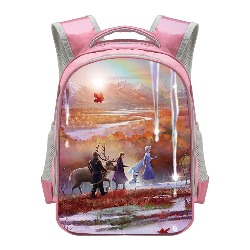 Top Qualität 2020 New Frozen Elsa Mädchen Schultasche Disney Prinzessin Kinder Schultaschen Für Mädchen Baby Schulrucksäcke