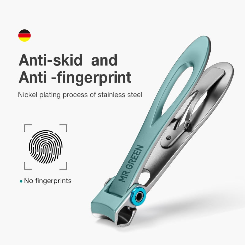 MR.GREEN Nagelknipser Edelstahl Zwei Größen sind erhältlich Maniküre Fingernagelschneider Dicke harte Zehennagelschere Werkzeuge
