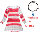 2020 Princess Moana Cosplay Costume for Children Vaiana dress Costume with Necklace for Halloween Costumes for Kids Girls Gifts