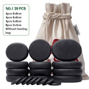Tontin Hot Stone Massage Set Heater Relieve Stress SPA Solan Health Care Lava Basalt round massage tool Stones CE RoSH