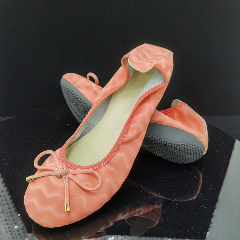 Bailarina Bailarinas para mujer Tallas grandes 40 41 42 43 44 Ancho ancho Zapatos planos casuales para mujer Zapatos planos para mujer Mocasín sin cordones