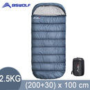 BSWolf  Large Camping Winter Sleeping bag lightweight loose widen bag long size for Adult rest Hiking  tourisem
