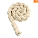 1M/2M/3M/4M Baby Knot Bumper in the Bed Newborn Pillow Cushion Cot Bumper Crib Bumper Tour De Lit Bebe Tresse