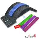 Rückenmassagegerät Bahre Unterstützung Spine Deck Schmerzlinderung Chiropraktik Lendenwirbelsäulenentlastung Rückendehner Fitness-Massagegeräte