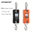 150/200/500kg Crane Scale Heavy Duty Hanging Weighting Hook Steelyard Portable LCD Electronic Digital Industrial Crane Scale