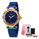 SUNKTA Quarz Damenuhren Mode Wasserdichte Uhren Damen Keramik Armband Armband Uhr Mädchen Uhr Relogio Feminino+Bo