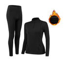 Winter Women's Thermal Underwear Sets High-collar Winter Fast Dry Long Johns Thermo Underwear Women Shirt Female Warm Clothes