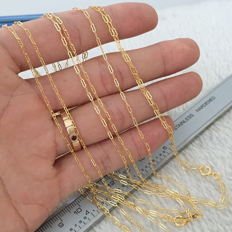 1.4mm Gold Filled Chain Gourd Chain Stamp:1/20 14KGF