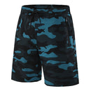 Men's Shorts Fitness Shorts Running Sports Men's Fitness Shorts Camouflage Zipper Pocket Sports Shorts