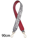 90cm DIY Prints Straps Replaceable PU Leather Handle  Multicolor Accessories for Women Shoulder Bag Dropshipping Free Shipping