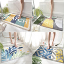 All Season Soft Non-Slip Bathroom Carpet Rainbow Print Doorway Water Absorbent Bath Mat Home Decor Floor Rug Shower Room Mats