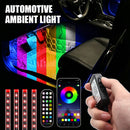 NEW LED Car Foot Light Ambient Lamp USB App Remote Box Control Multiple Modes Automotive Interior Decorative Lights