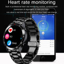 LIGE 2020 New Luxury brand mens watches Steel band Fitness watch Heart rate blood pressure Activity tracker Smart Watch For Men
