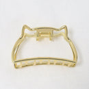 Vintage Metall Haarklaue Katzenohren Haarspange Haarnadel Haarspange Retro Vintage Frauen Mädchen Haar Styling Werkzeuge Haarschmuck Heiß