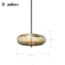 Modern BROKIS Knot Glass LED Pendant Lights Dine Rope Ceiling Chandelier Hanging Lamp Designer Cafe Bar Light Fixtures Drop Ship