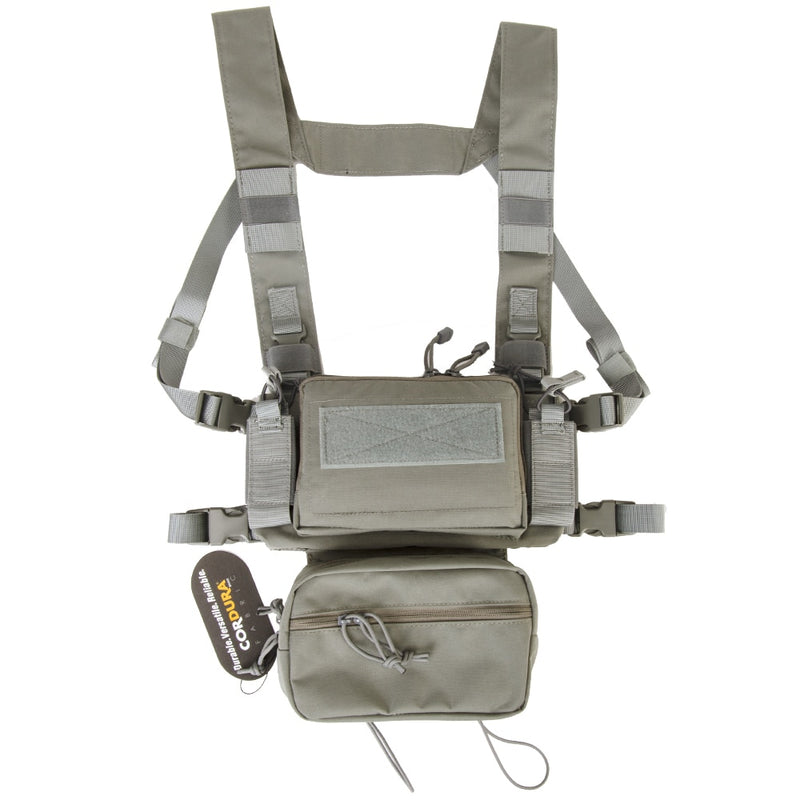 Tactical Micro Chest Rig Modular H Harness D3CR Paquete divertido SACK Pouch Chaleco de combate 5.56 Mag Airsoft