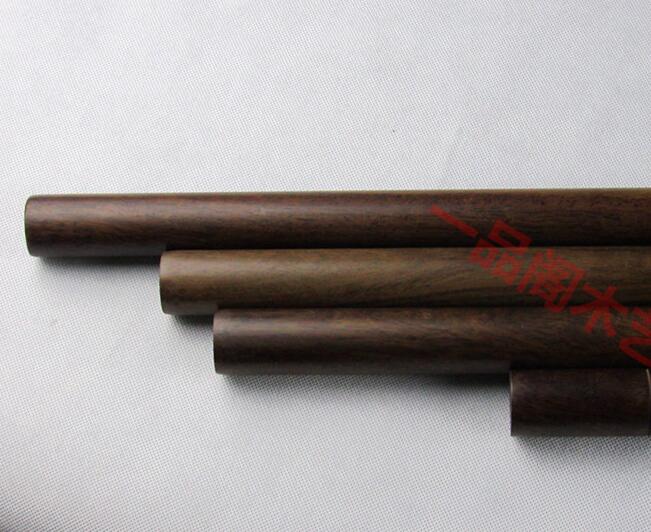 Venta caliente Black Ebony Hardwood Shaolin Wushu Sticks Kung Fu Sticks Hardwood Escrima Sticks fuertes palos de madera duraderos