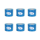 WorthWhile 6 Pcs Kinesiology Tape Athletic Recovery Elastic Tape Kneepad Muscle Pain Relief Knee Pads for Gym Fitness Bandage