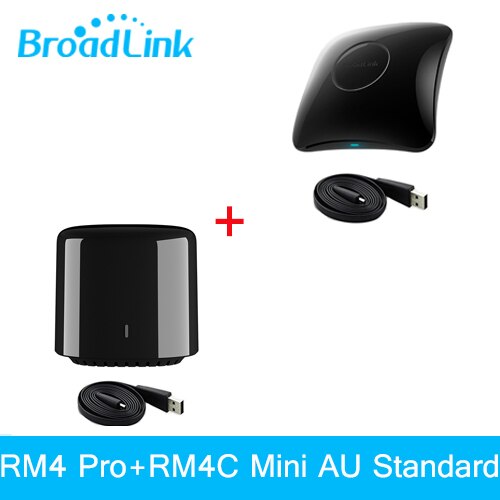 Broadlink RM Pro RM4 RM4C Mini IR+RF+4G Universal Intelligent Remote Controller For Ios Android Google Home Alexa