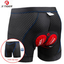 X-Tiger Fahrradshorts Upgrade 5D Gel Pad Fahrradunterwäsche Pro Stoßfeste Fahrradunterhose Fahrradshorts Fahrradunterwäsche