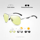 2022 Aviation Driving Photochromic Sunglasses Men Polarized Glasses Women Day Night Vision Driver Eyewear UV400 zonnebril heren