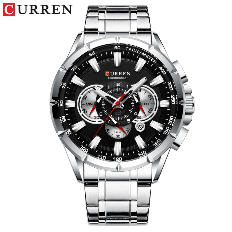 CURREN New Casual Sport Chronograph Men&