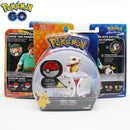 Genuine US Version Pokemon Master Elf Ball Belt Set Telescopic TAKARA TOMY Toys for Children Gift