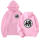 Newest Japanese Anime Hoodie Cosplay Saiyan Son harajuku Goku Pocket Hooded Sweatshirts Hoodies Men/Women