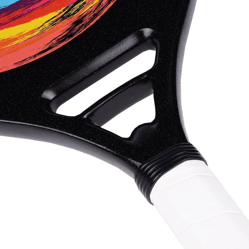 Ready Stock New High Quality Carbon and Glass Fiber Racket Beach Tennis Racquet Set With 2 Rackets 2 Balls and 2 Cover Bags