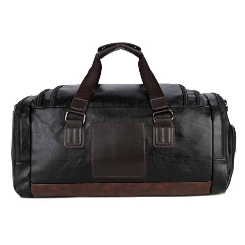 Bolsos de viaje de cuero de calidad para hombres, bolso de equipaje de mano, bolsos de lona para hombres, bolso de mano, bolso de viaje informal, bolso de fin de semana grande, oferta XA631ZC