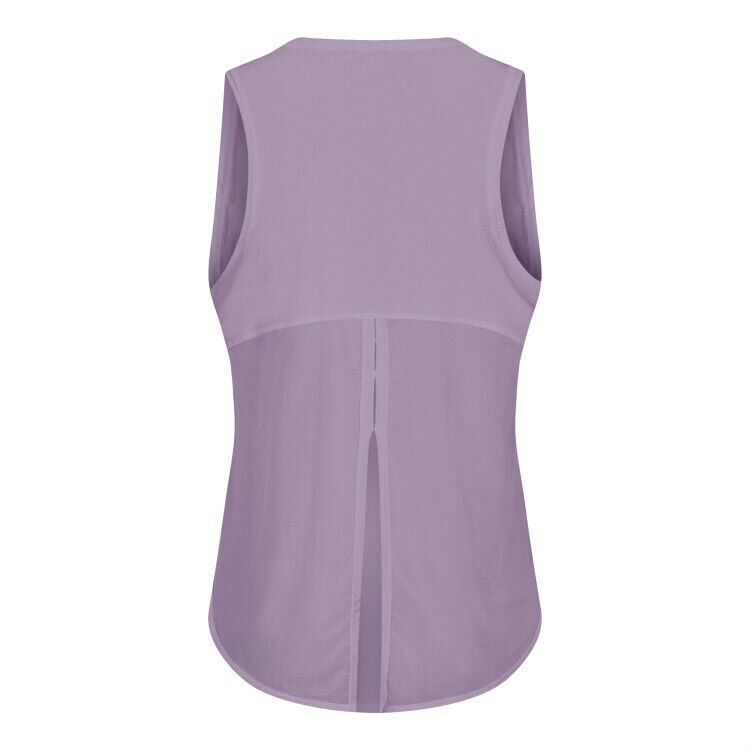 SHINBENE Back Mesh Patchwork Sport Vest Women Loose Fit Solid Yoga Fitness Vest Breathable O-neck Gym Athletic Tank Tops XS-XL