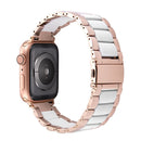 Correa de reloj de resina de acero inoxidable para apple watch 5 band 44mm iwatch 42mm Series 5 4 3 2 accesorios de muñeca loop 40m pulsera